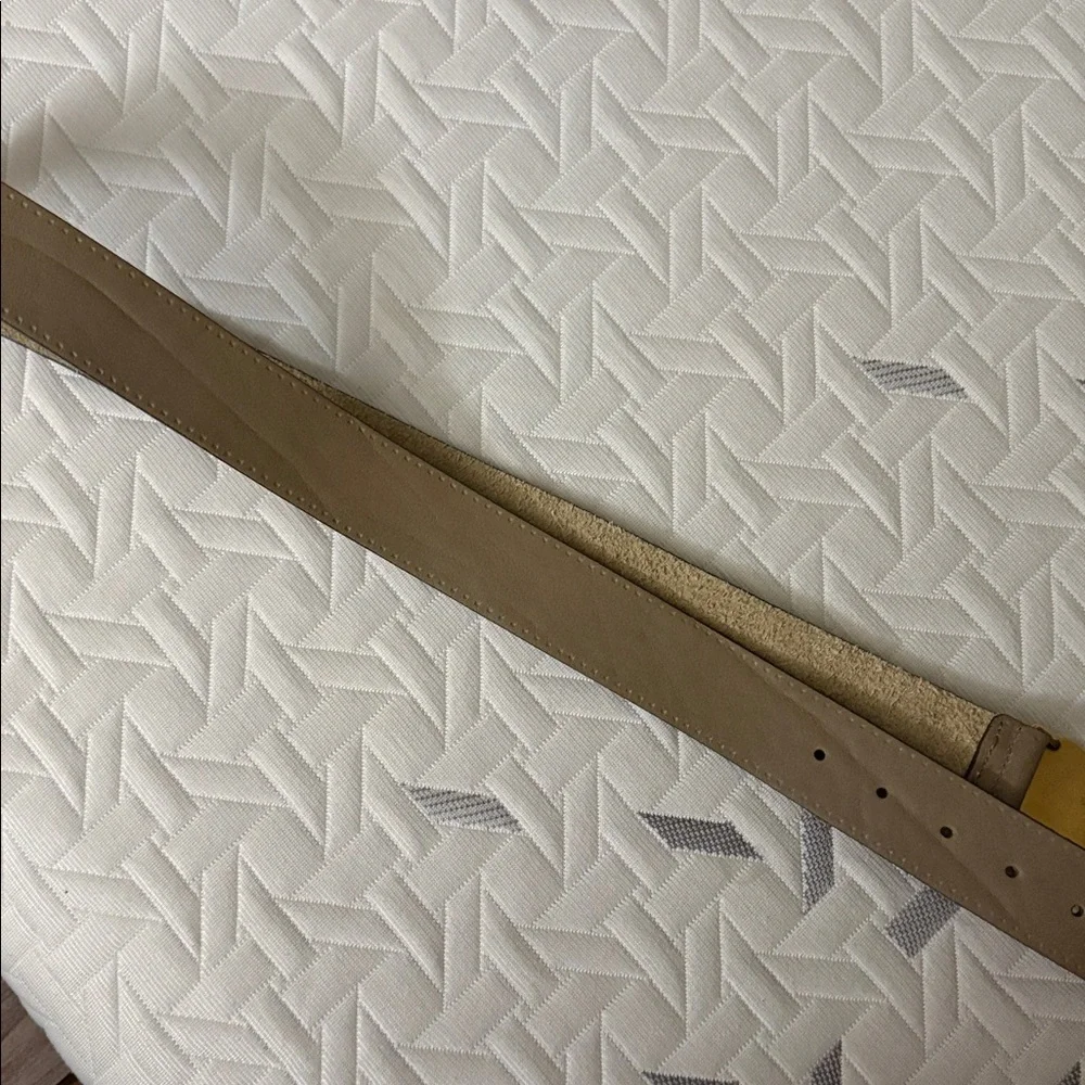 Gucci calfskin leather belt beige neutral - Picture 4 of 4